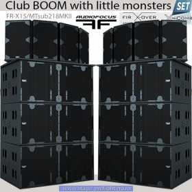 Club Boom with little monsters SET